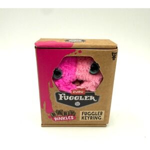 Fuggler Baby Pinkles Pink Valentine's Day Wide Eyed Screech Fugg 3.5"‎ Keyring